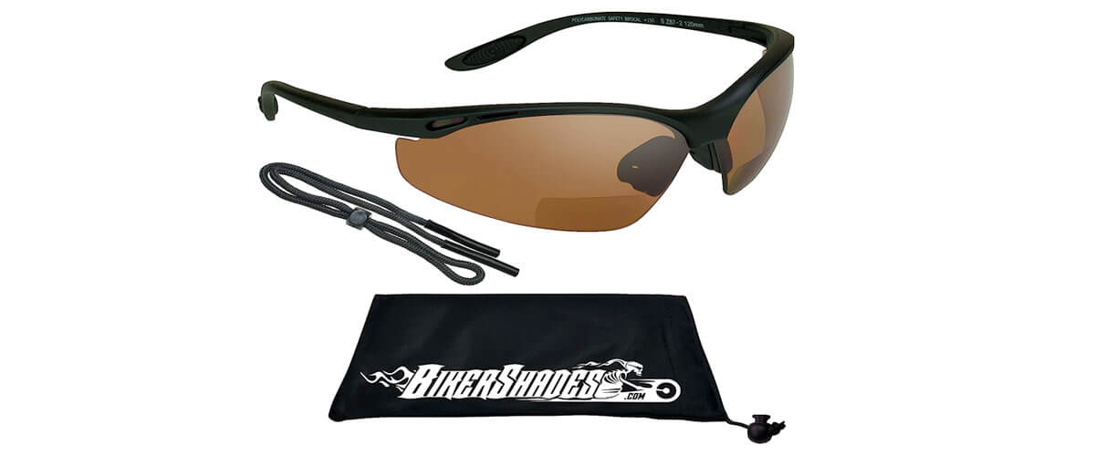 Bikershades Methane motorcycle glasses features