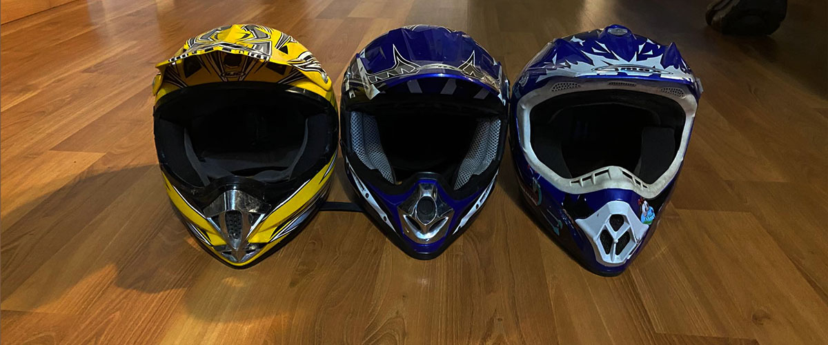 Dirt bike helmets