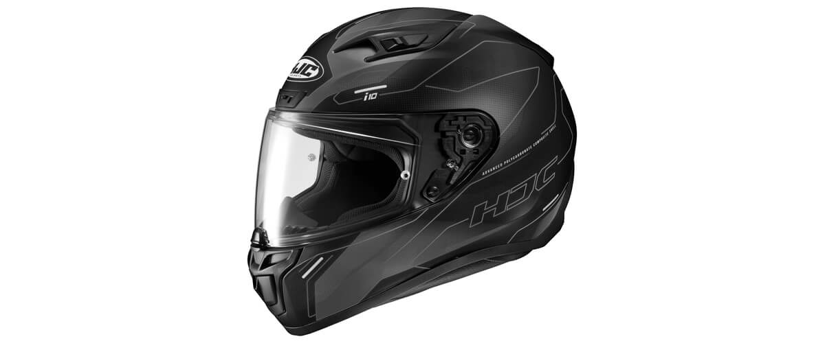 HJC i10 helmet outer shell and design