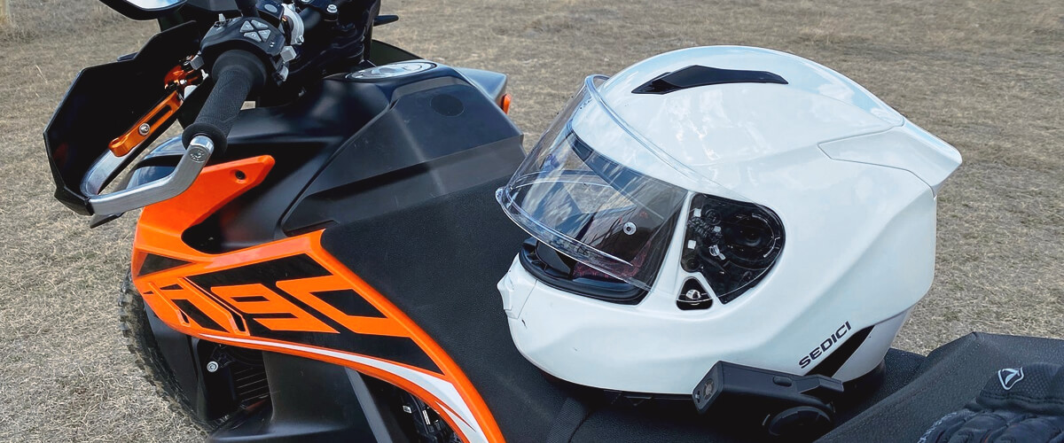 Ktm helmet with online bluetooth