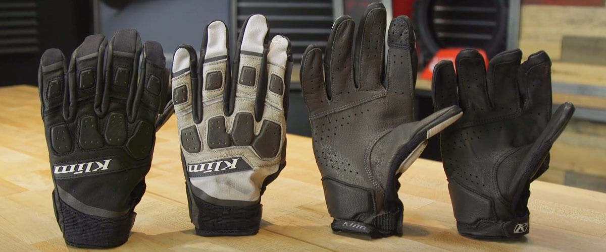 Klim Dakar Gloves usage