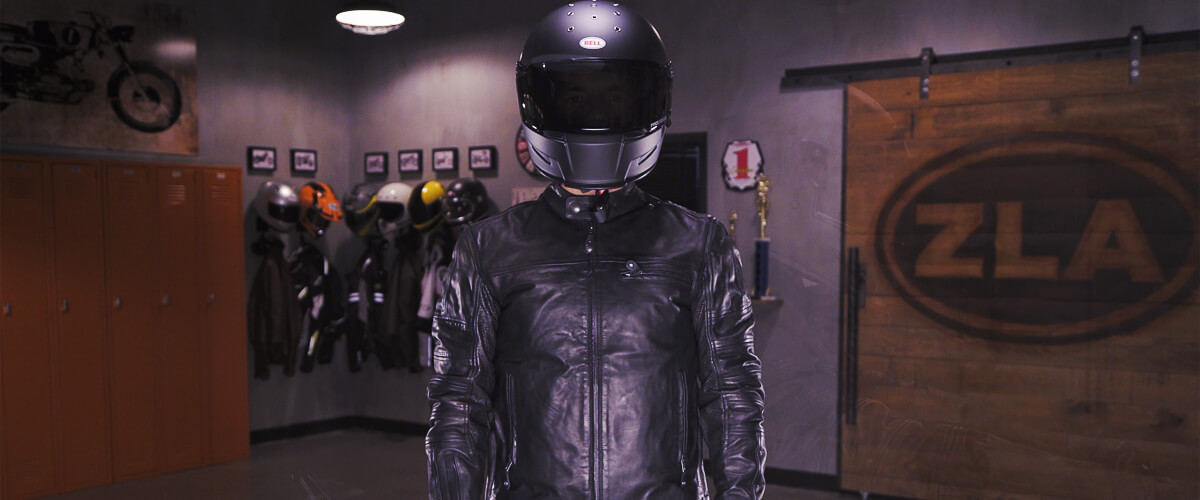 leather motorcycle jacket