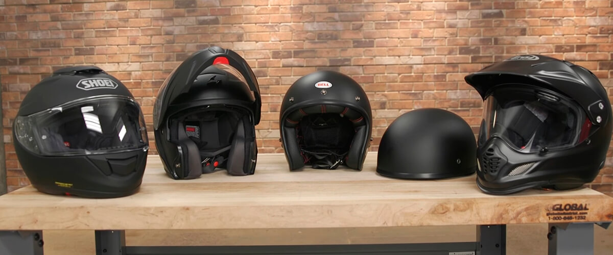 Motorcycle Helmet Types