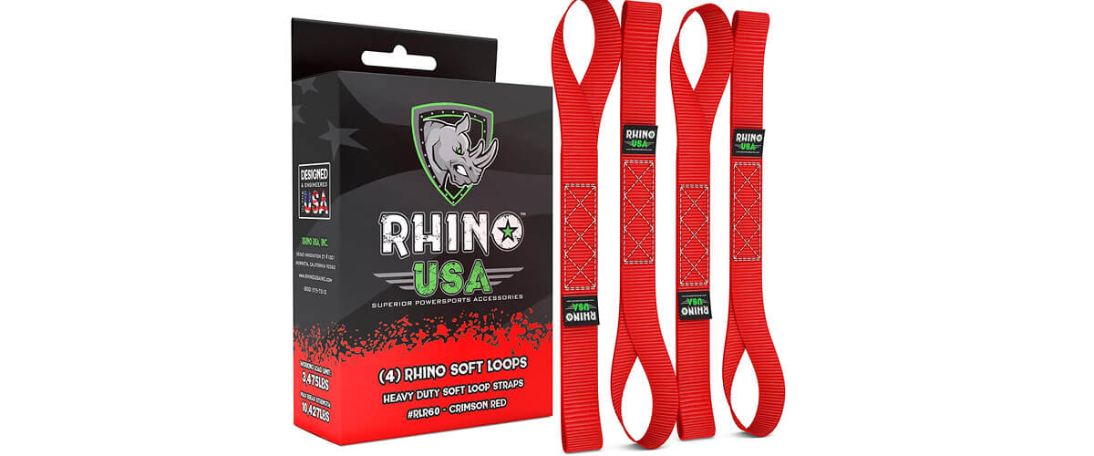 Rhino Soft Loop Tie-Down Straps features
