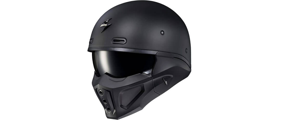 Scorpion EXO Covert X motorcycle helmet features