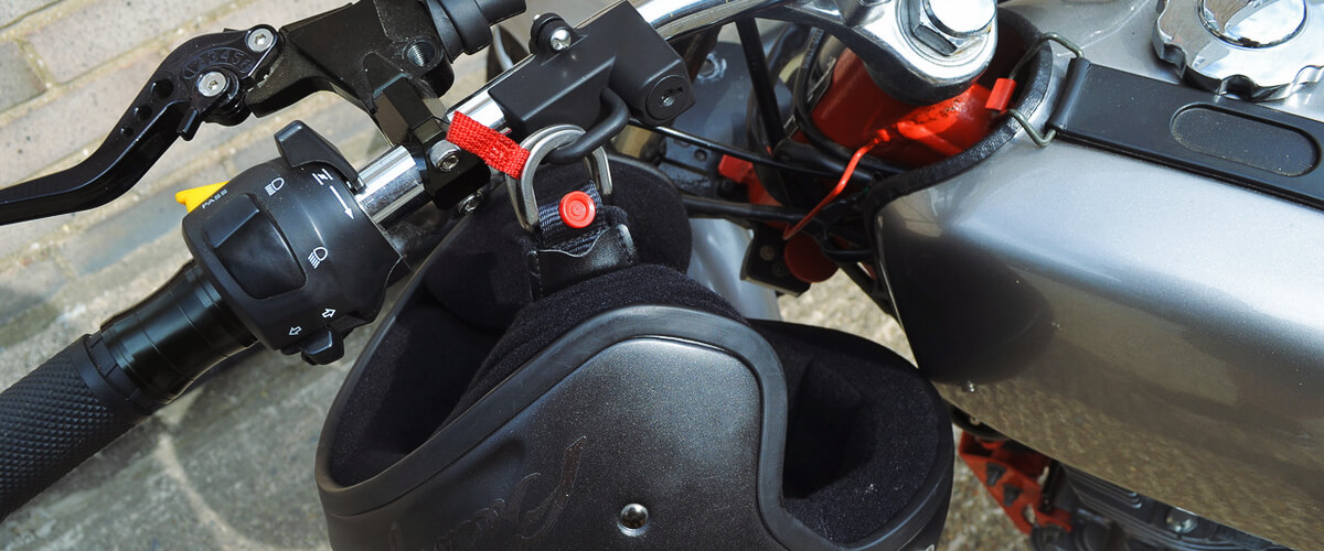 types of motorcycle helmet locks