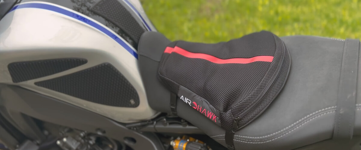types of motorcycle seat pads