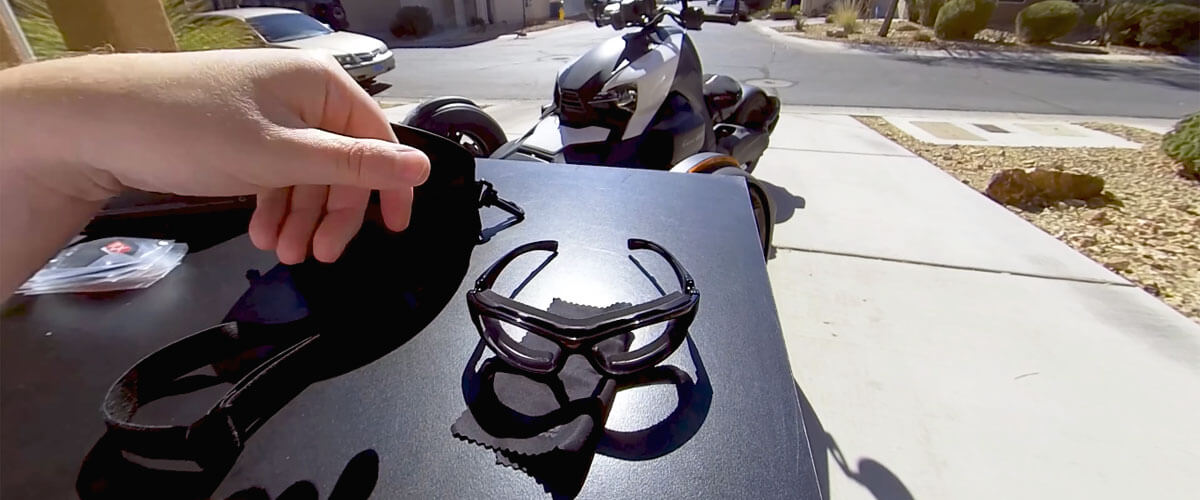 what else is important in motorcycling sunglasses?
