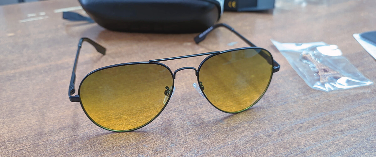 ZENOTTIC Polarized Aviator Sunglasses motorcycle glasses specs
